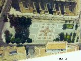 Plaza de Santa María. Foto aérea